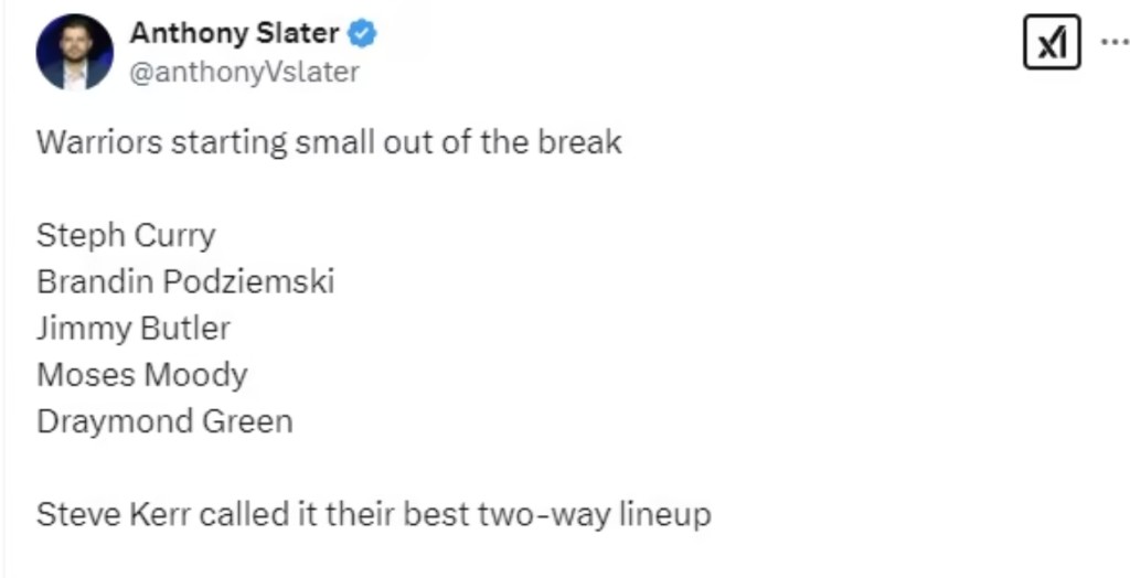 NBA / 勇士继续用五小担任先发！科尔解释：别看我们身材矮，但我们篮球智商高！-黑特篮球-NBA新闻影音图片分享社区