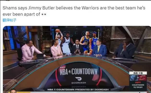 NBA / 巴特勒称勇士是他效力过的最强队！格林狂吹：他就是场上的预言家还是我们夺冠的重要拼图-黑特篮球-NBA新闻影音图片分享社区