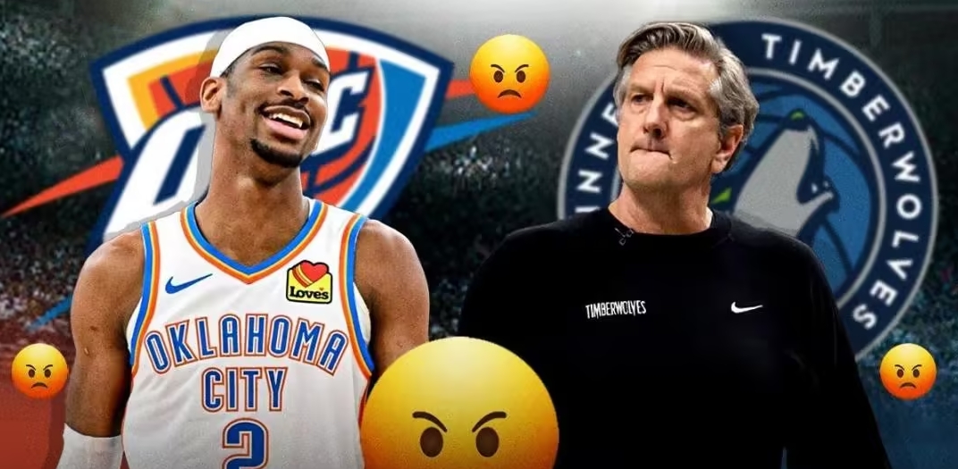 NBA / 雷霆灰狼成新冤家？芬奇怒斥SGA不能碰，雷媒晒数据力证狼队罚球更多！-黑特篮球-NBA新闻影音图片分享社区
