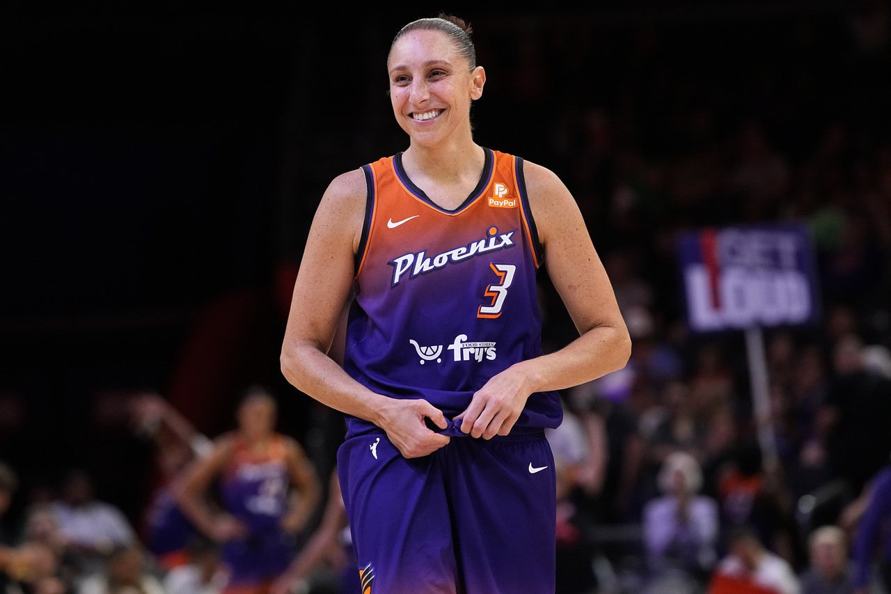 42岁美国女篮传奇陶乐西（Diana Taurasi）正式宣布从WNBA退休。 美联社