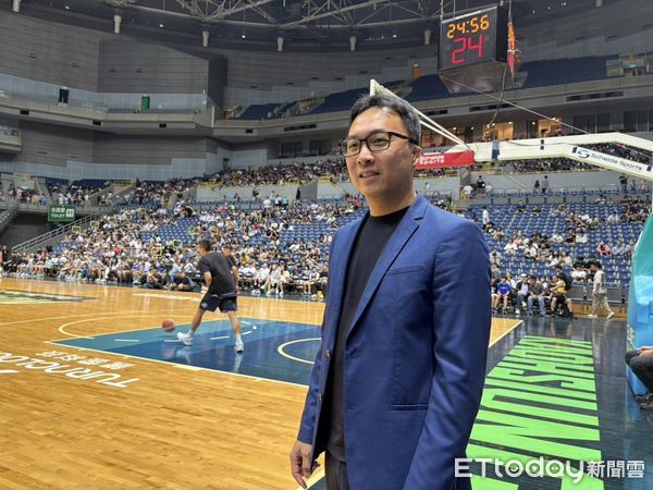 ▲TPBL职篮秘书长齐文骏。（图／记者杜奕君摄）